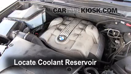 2006 BMW X5 4.4i 4.4L V8 Coolant (Antifreeze) Add Coolant